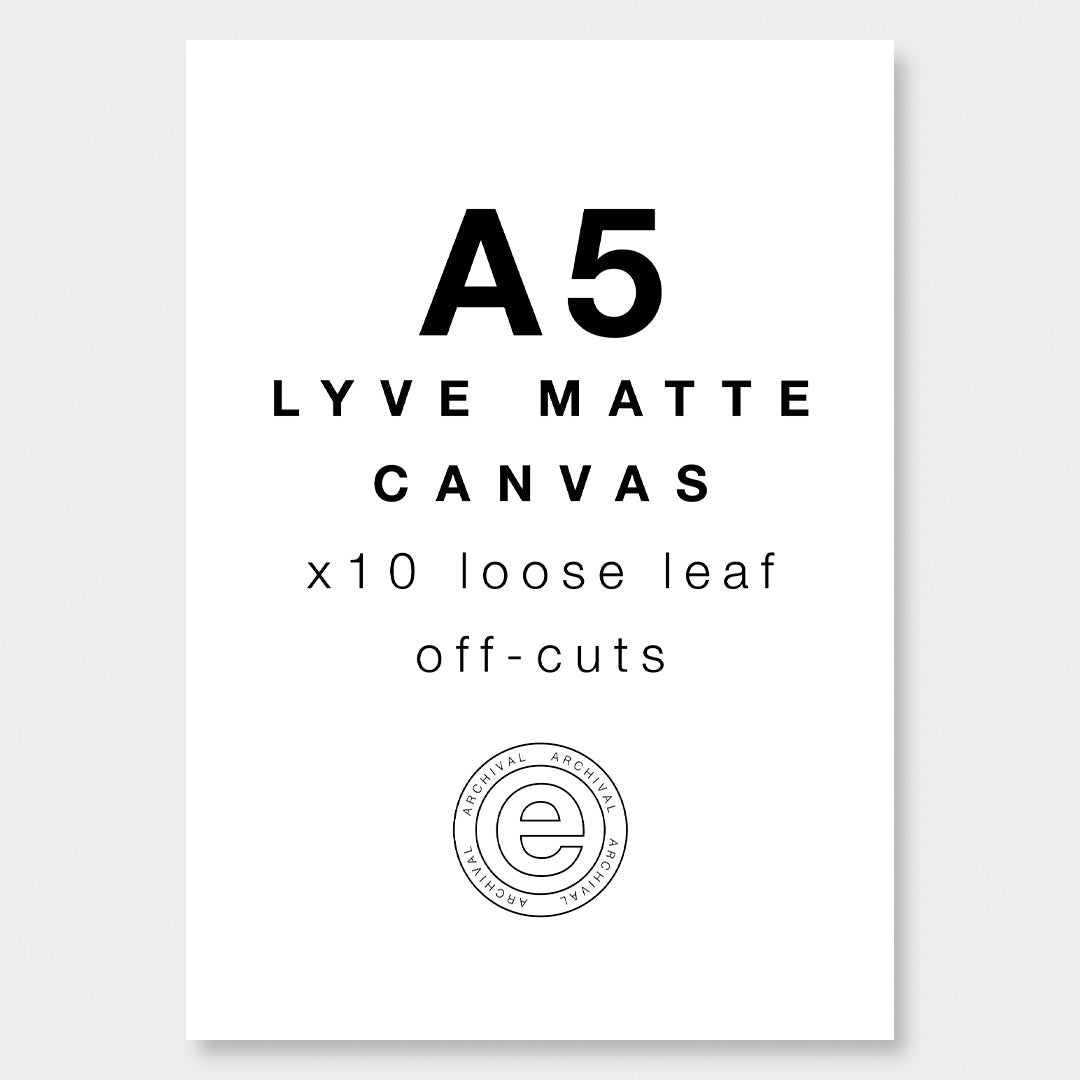 Lyve Matte Canvas Off-cuts Pack