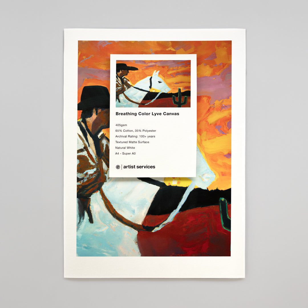 Breathing Color Lyve Canvas
