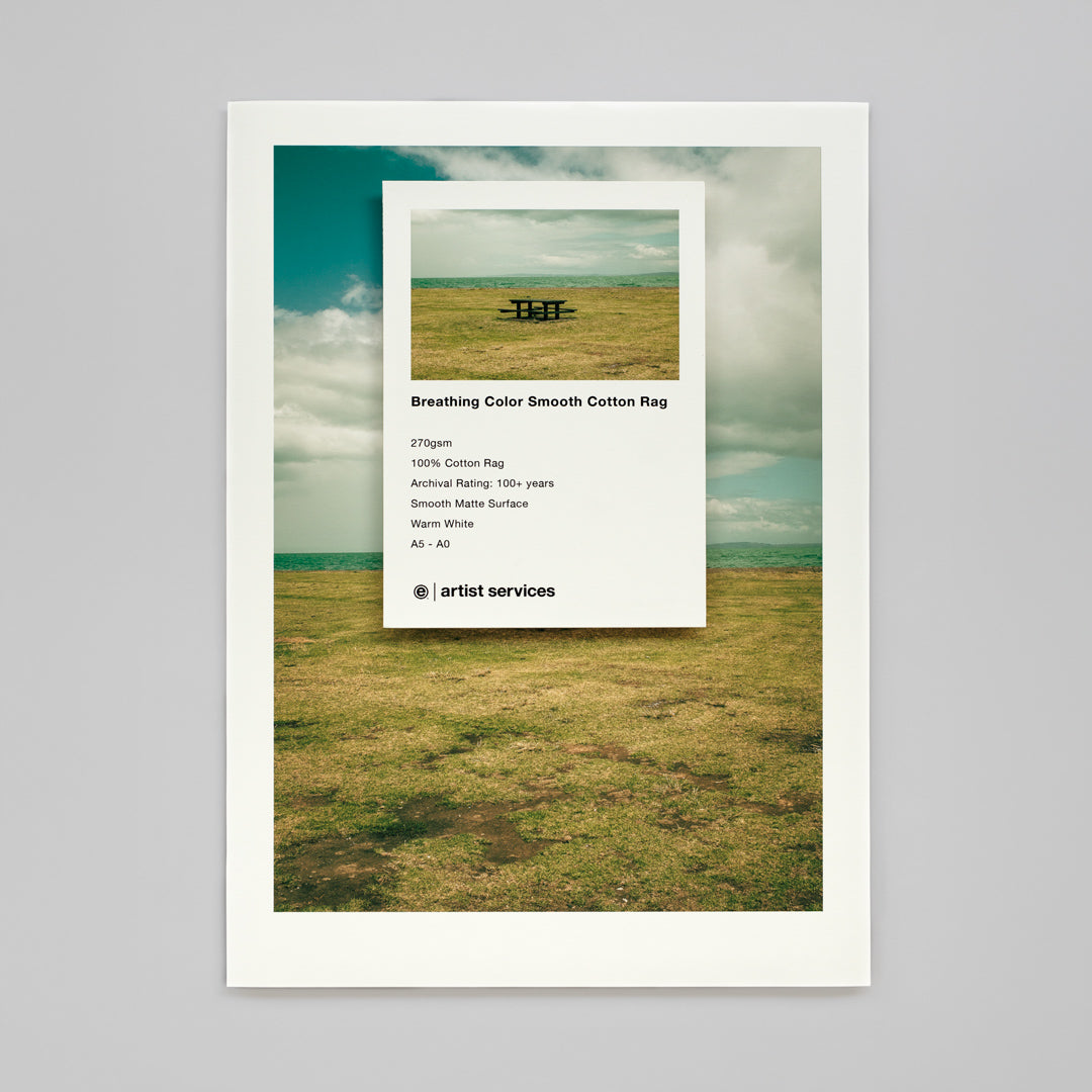 Breathing Color Smooth Cotton Rag