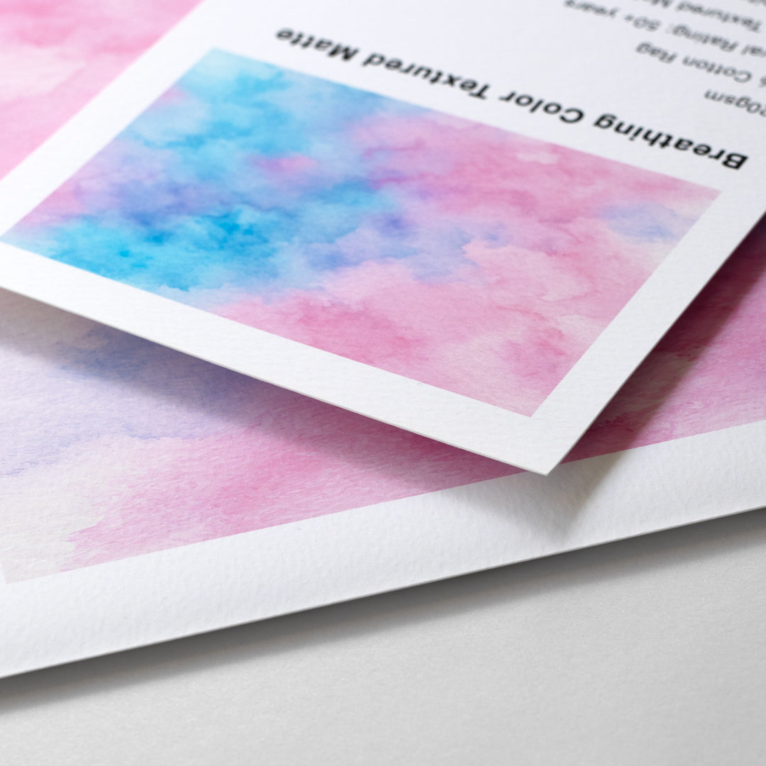 Breathing Color Textured Matte