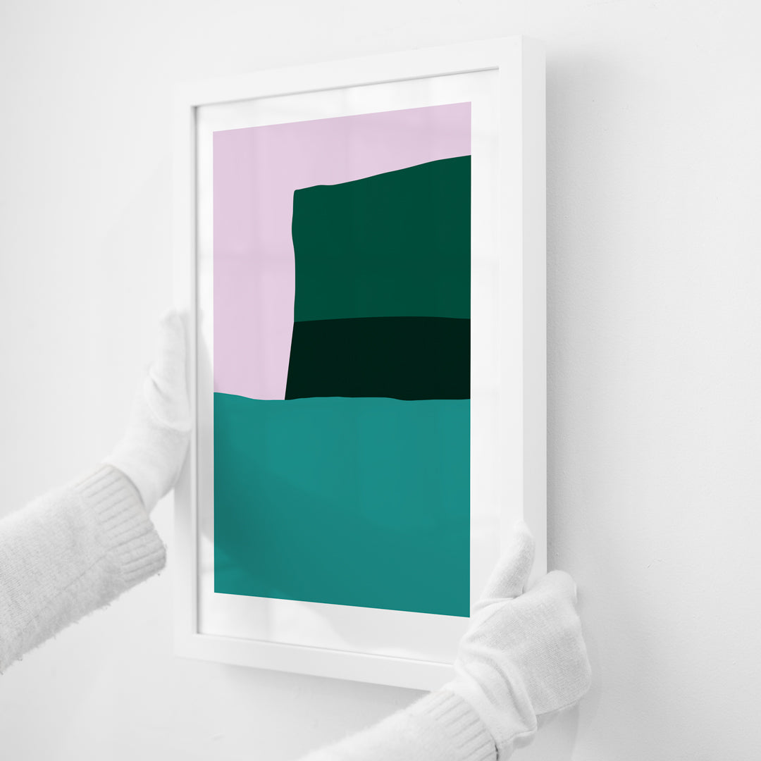 Epson Enhanced Matte | SIMPLE FRAMED + STANDARD GLASS | White Box 