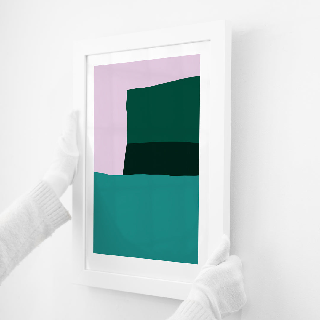 Epson Enhanced Matte | SIMPLE FRAMED + STANDARD GLASS | White Classic 
