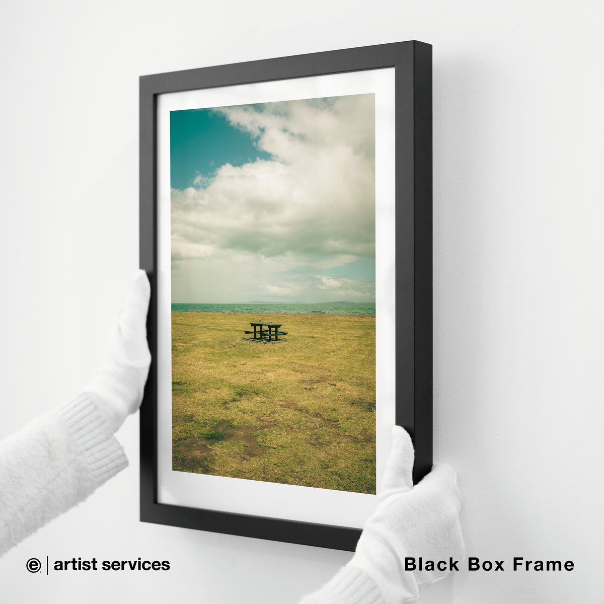 Breathing Color Smooth Cotton Rag | SIMPLE FRAMED + STANDARD GLASS