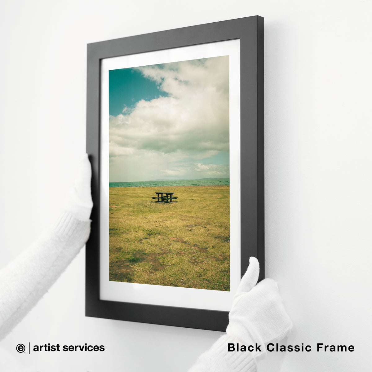 Breathing Color Smooth Cotton Rag | SIMPLE FRAMED + STANDARD GLASS