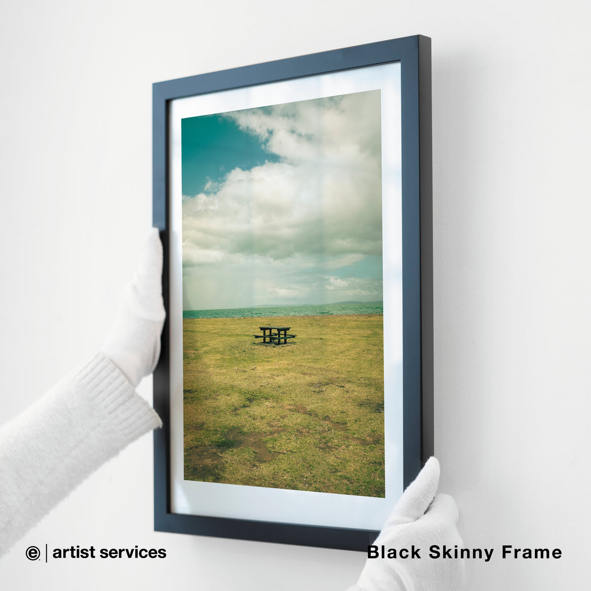 Breathing Color Smooth Cotton Rag | SIMPLE FRAMED + STANDARD GLASS