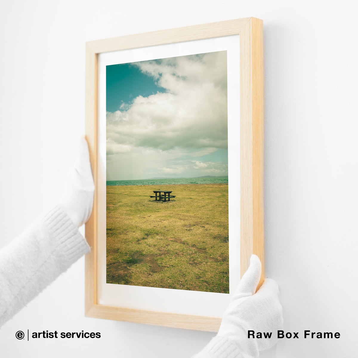 Breathing Color Smooth Cotton Rag | SIMPLE FRAMED + STANDARD GLASS