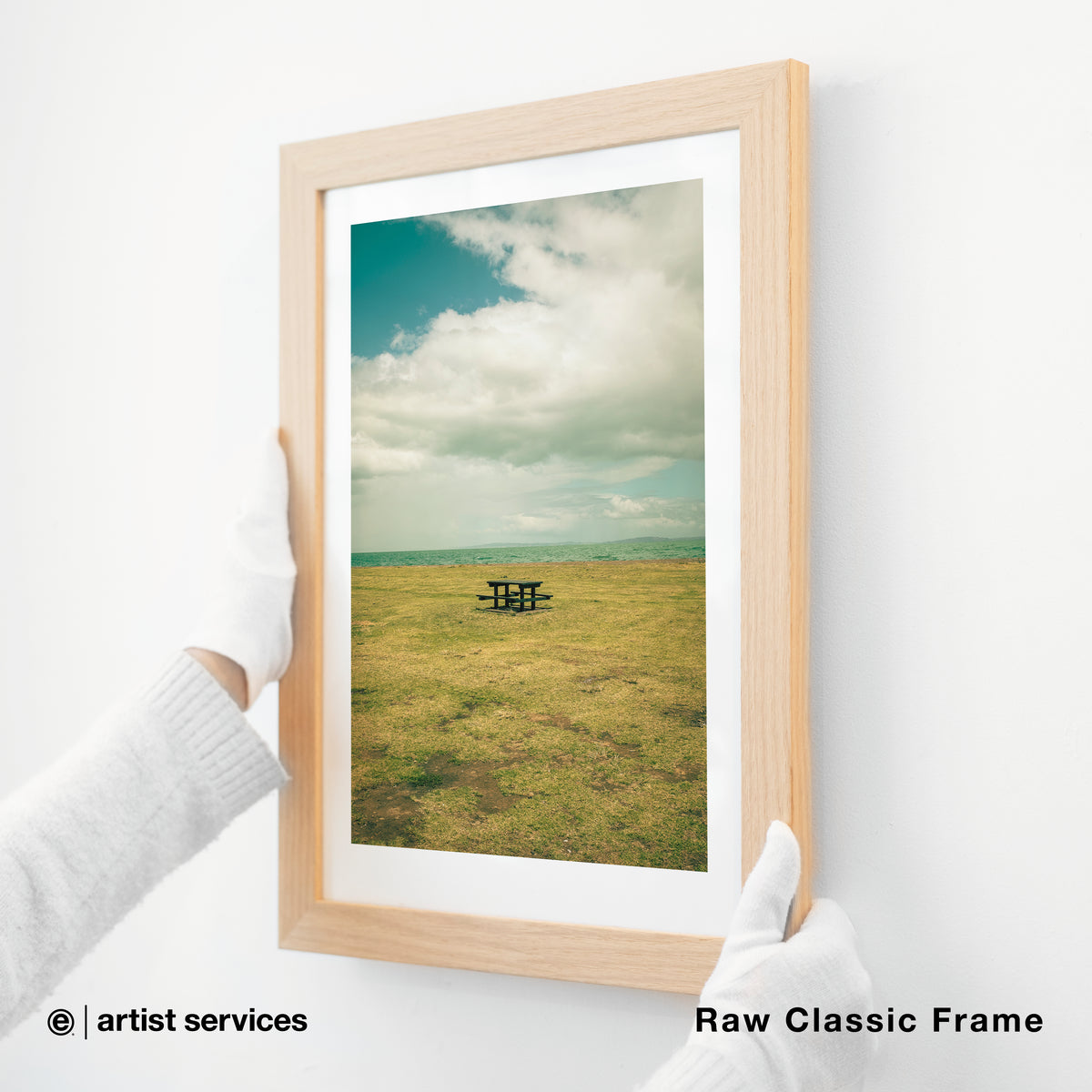 Breathing Color Smooth Cotton Rag | SIMPLE FRAMED + STANDARD GLASS