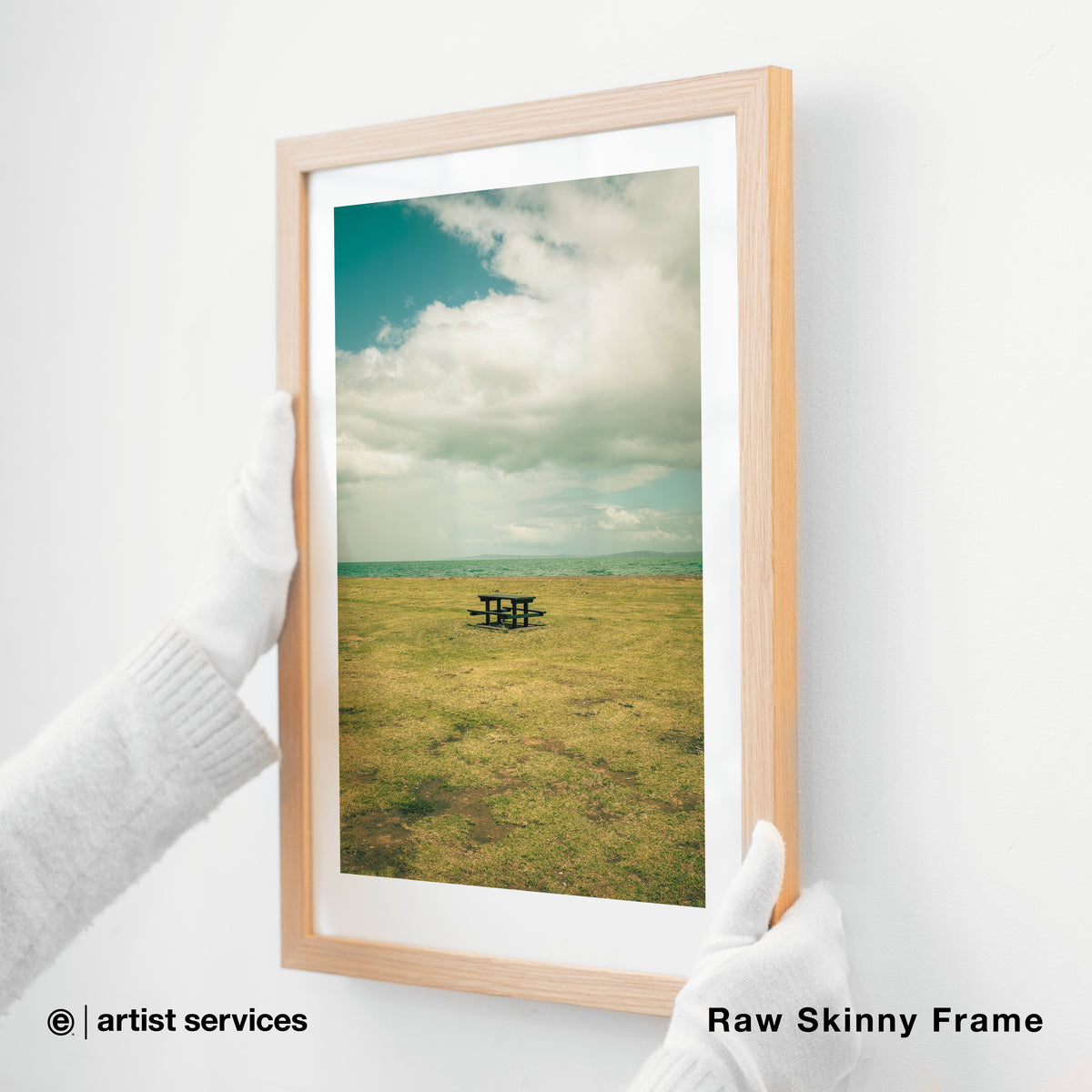 Breathing Color Smooth Cotton Rag | SIMPLE FRAMED + STANDARD GLASS