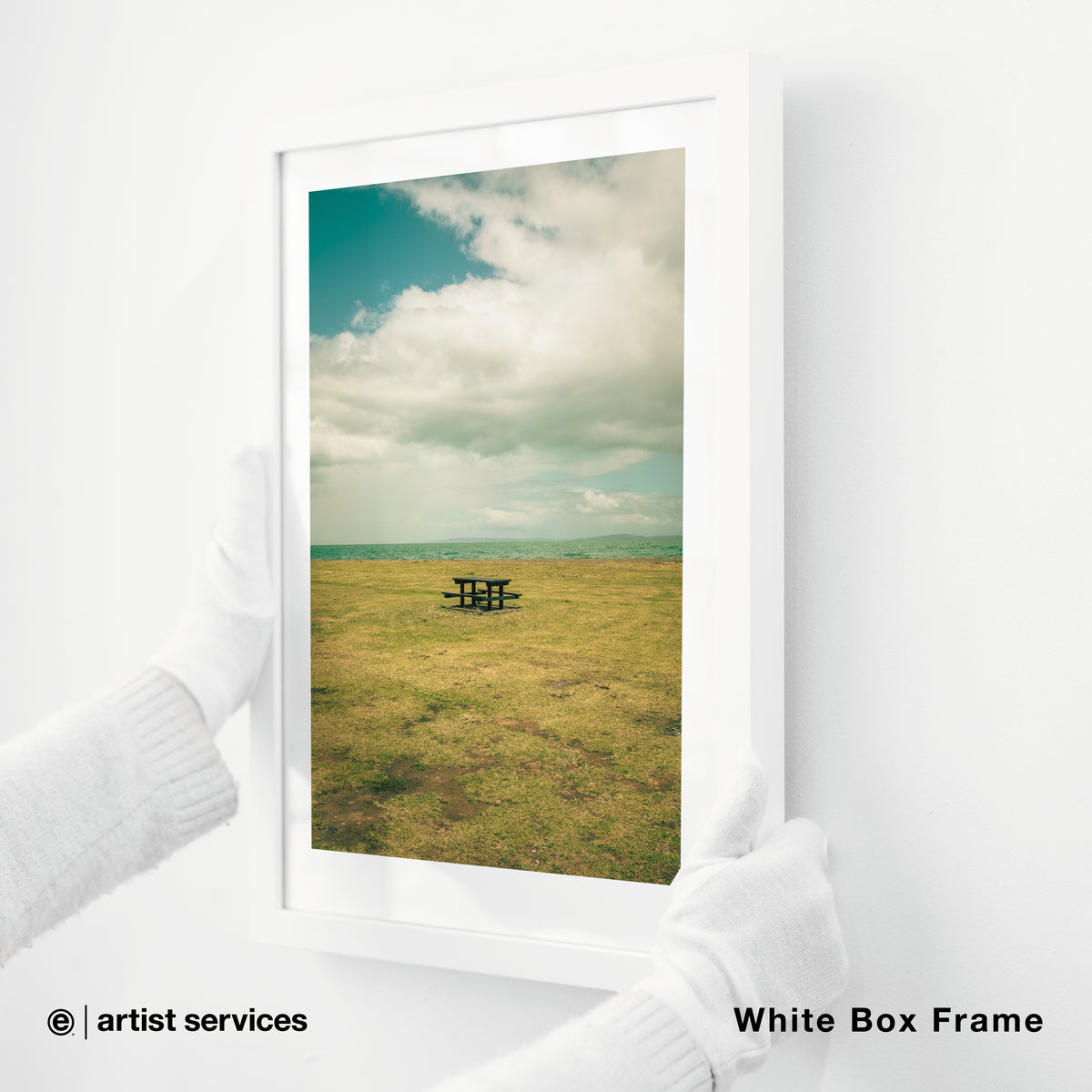 Breathing Color Smooth Cotton Rag | SIMPLE FRAMED + STANDARD GLASS