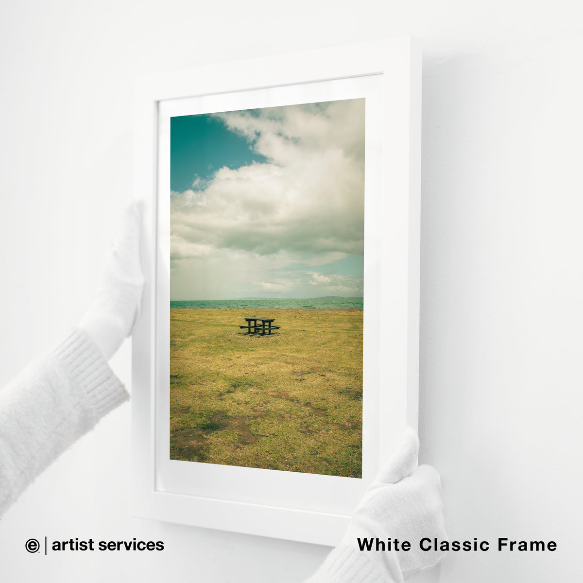 Breathing Color Smooth Cotton Rag | SIMPLE FRAMED + STANDARD GLASS