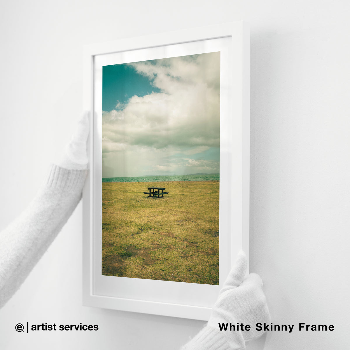 Breathing Color Smooth Cotton Rag | SIMPLE FRAMED + STANDARD GLASS