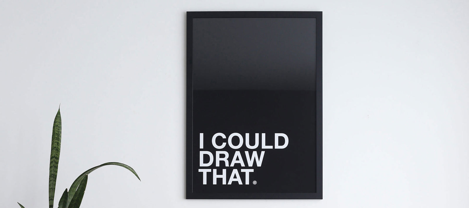 i could draw that framed art print