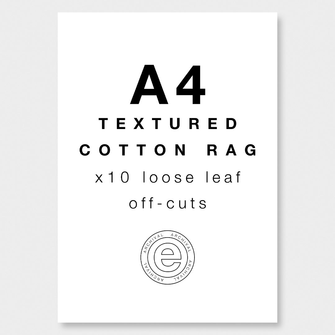 Textured Cotton Rag Paper Off-cuts Pack