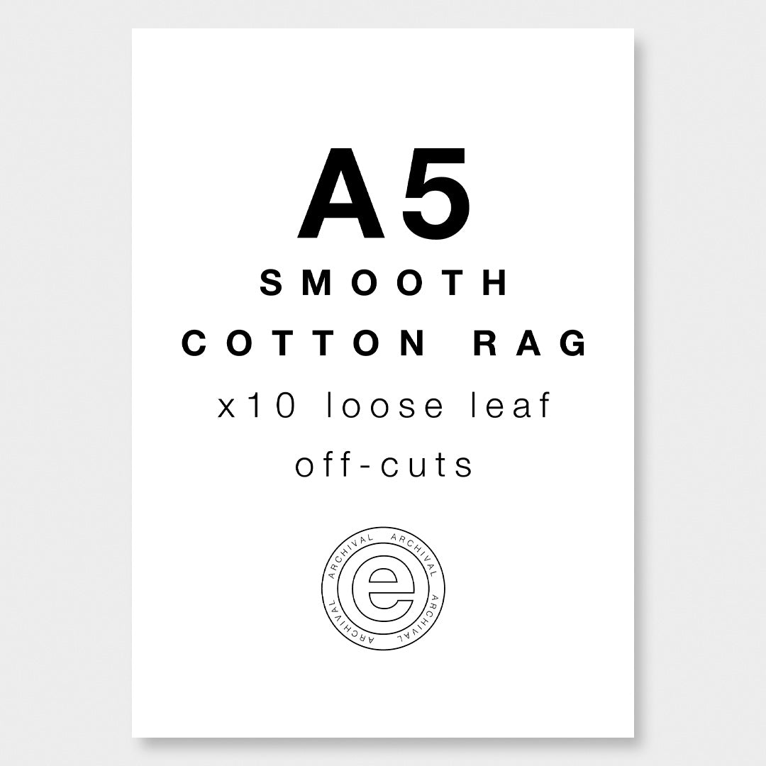Smooth Cotton Rag Paper Off-cuts Pack