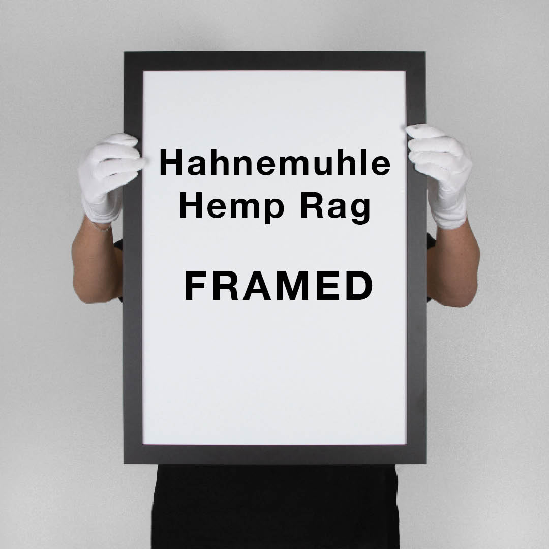 Hahnemuhle Hemp Rag | FRAMED