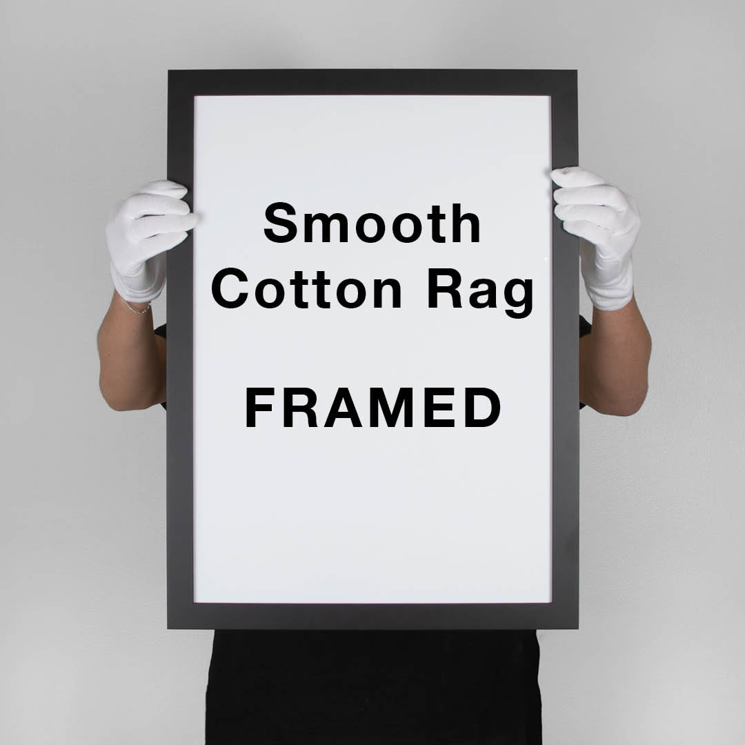 Smooth Cotton Rag | FRAMED