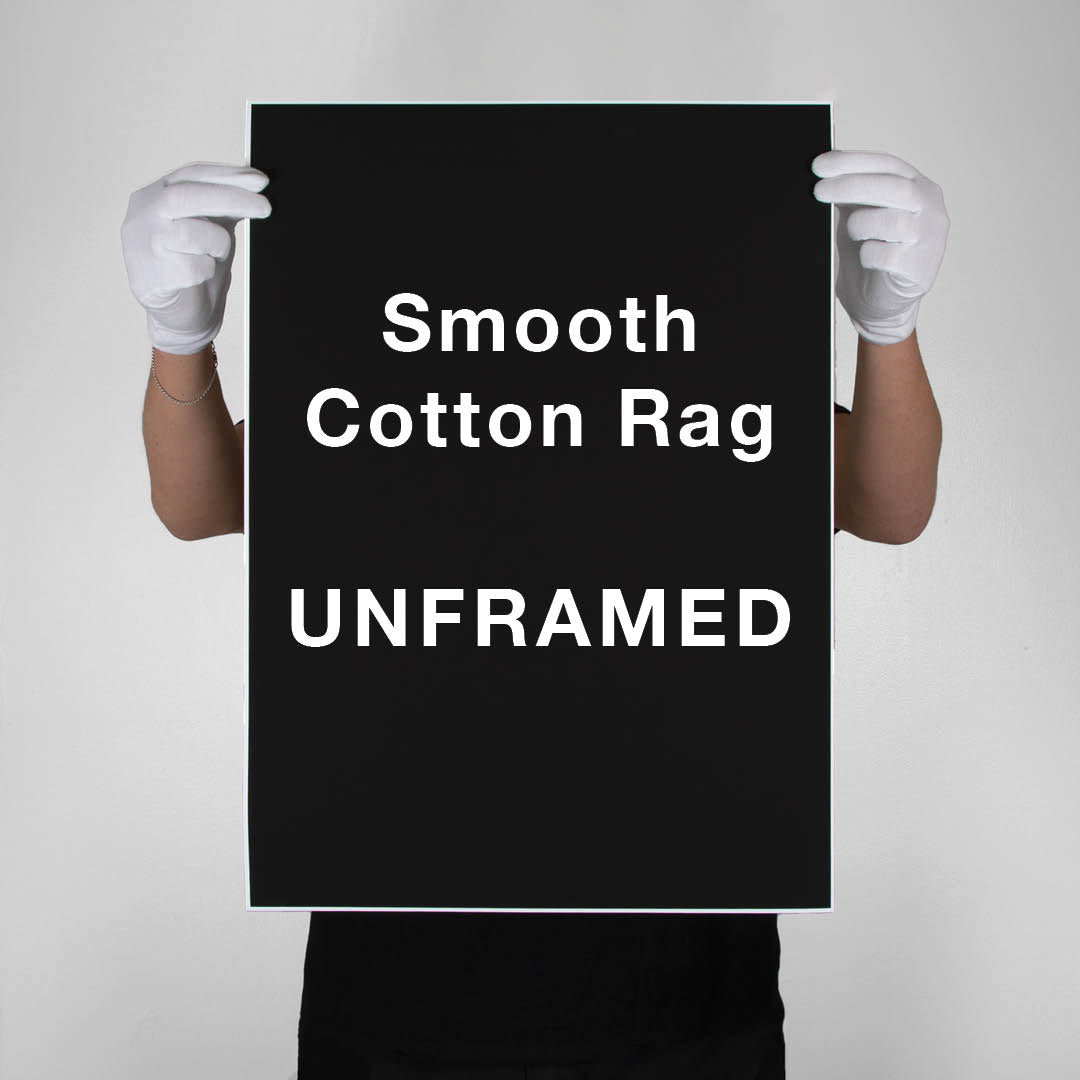 Smooth Cotton Rag | UNFRAMED
