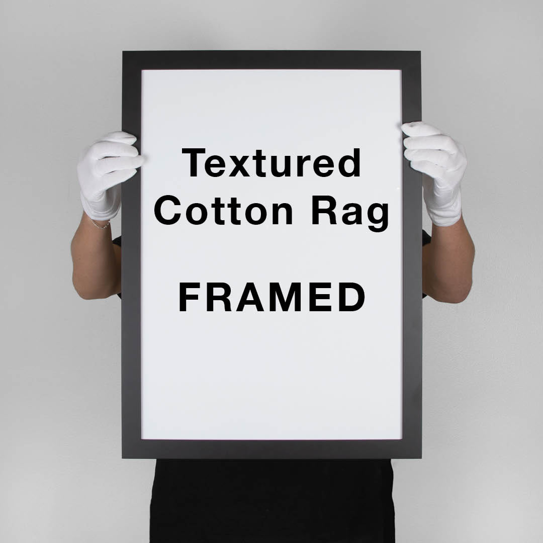 Textured Cotton Rag | FRAMED