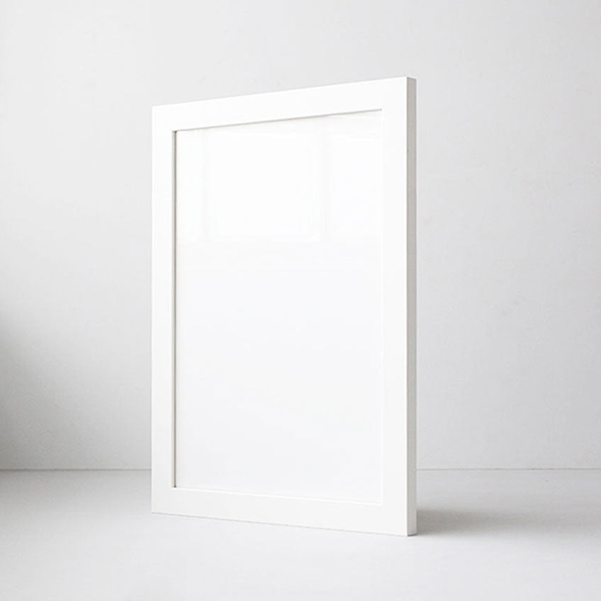 Classic White Blank Frame for Artwork